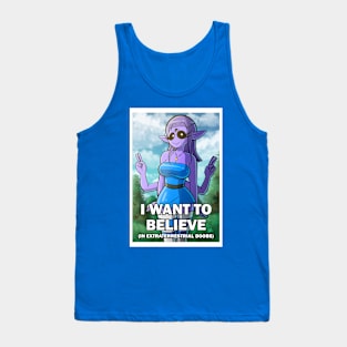 I Want To Believe (In Boobs) Tank Top